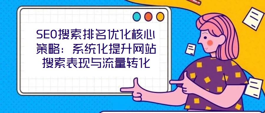 SEO搜索排名优化核心策略:系统化提升网站搜索表现与流量转化
